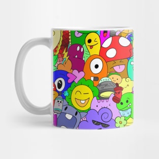 Monster Doodles Mug